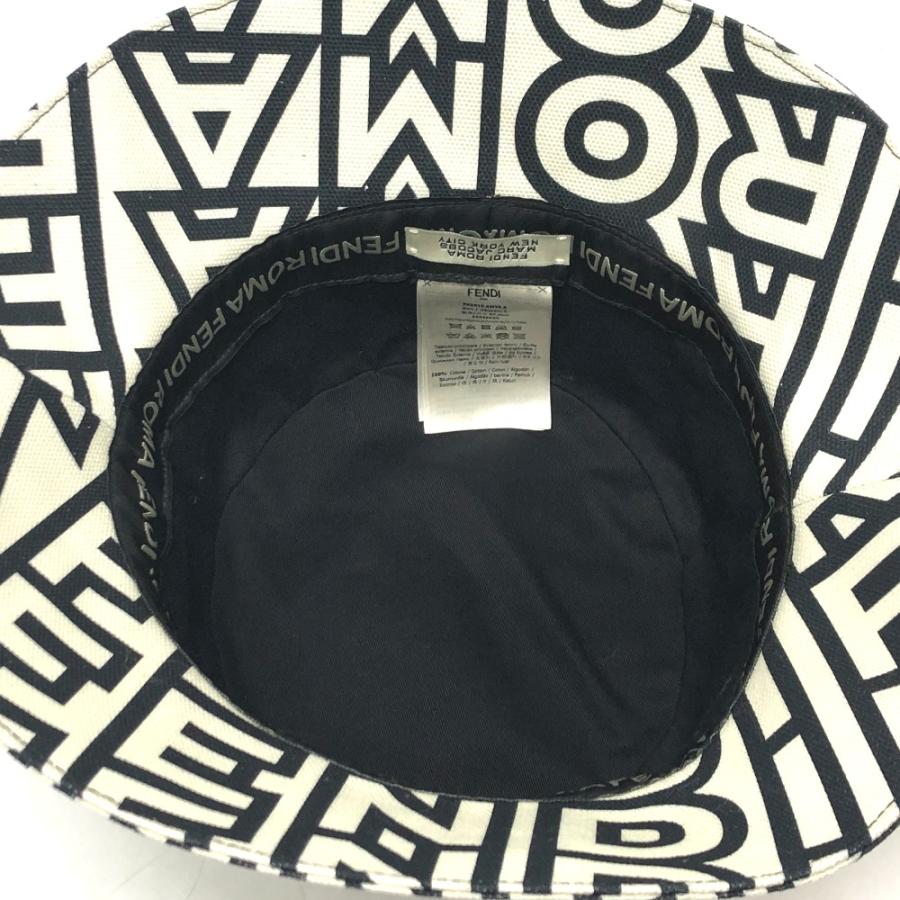 未使用 FENDI フェンディ FXQ901 マークジェイコブスコラボ ハット ホワイト レディース【中古】 | FENDI | 05