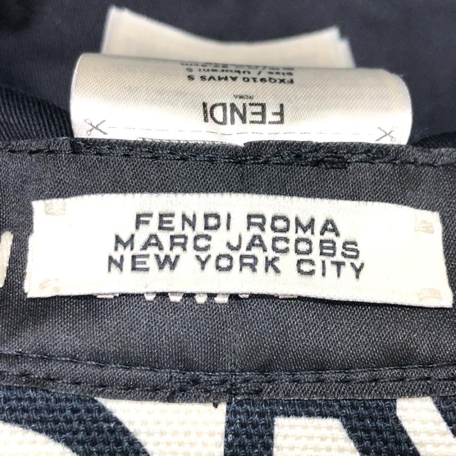 未使用 FENDI フェンディ FXQ901 マークジェイコブスコラボ ハット ホワイト レディース【中古】 | FENDI | 07