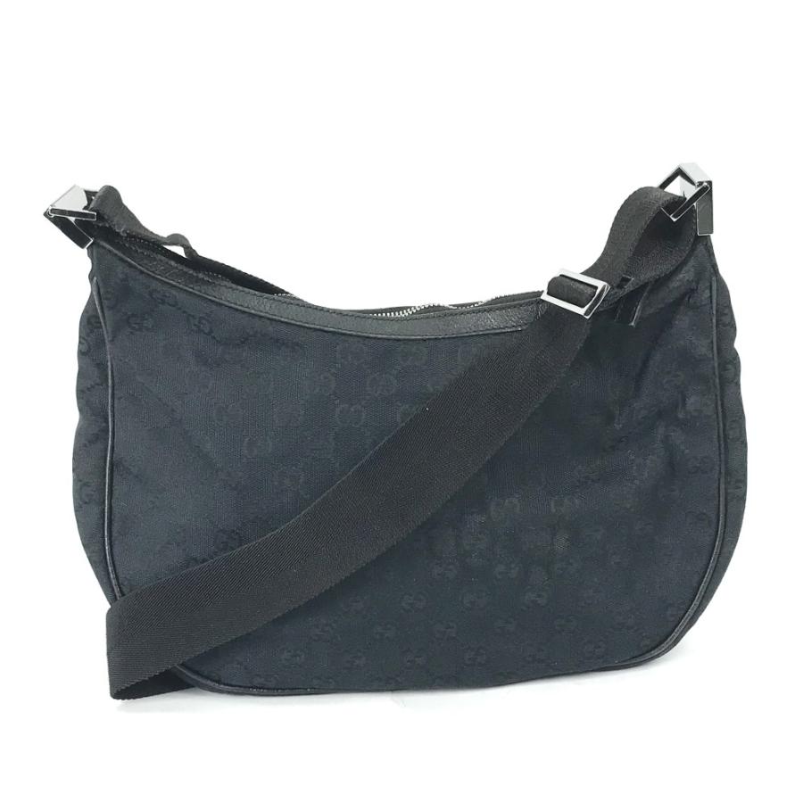 GUCCI グッチ 122790 GG 斜め掛け カバン ショルダーバッグ ブラック レディース【中古】 | GUCCI | 01