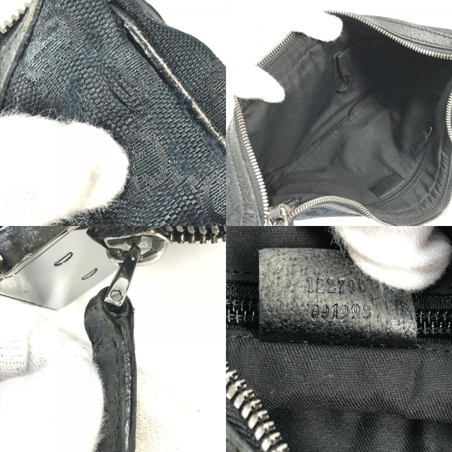 GUCCI グッチ 122790 GG 斜め掛け カバン ショルダーバッグ ブラック レディース【中古】 | GUCCI | 09