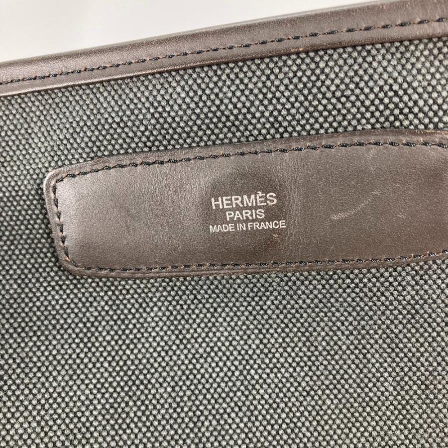 美品◇エルメス アレルトゥール メッセンジャーバッグ □R刻印キャンバス カーキ HERMES エルメス アレルトゥール カバン 斜め掛け