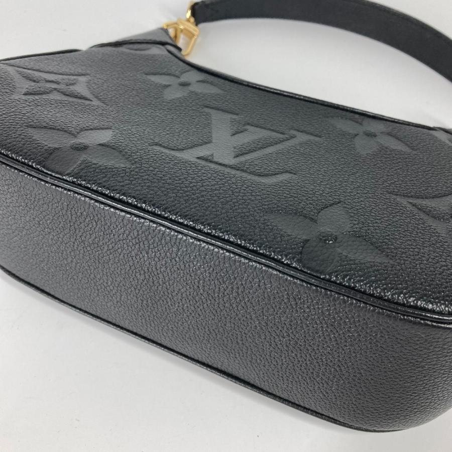 美品 LOUIS VUITTON ルイヴィトン M46002 バガテル NM 肩掛け モノグラムアンプラント ショルダーバッグ ノワール ブラック【中古】｜reference｜06