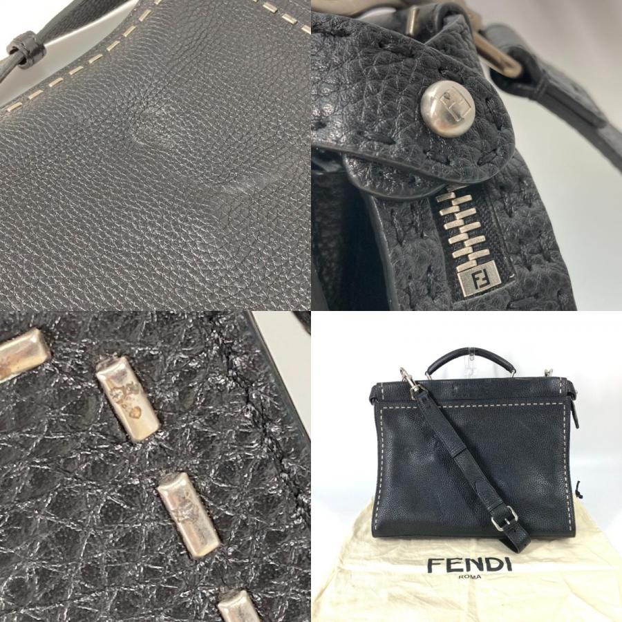 美品 FENDI フェンディ 7VA406 セレリア  ピーカブー アイコニック フィット 2WAY ビジネスバッグ トートバッグ ショルダーバッグ【中古】 | FENDI | 09