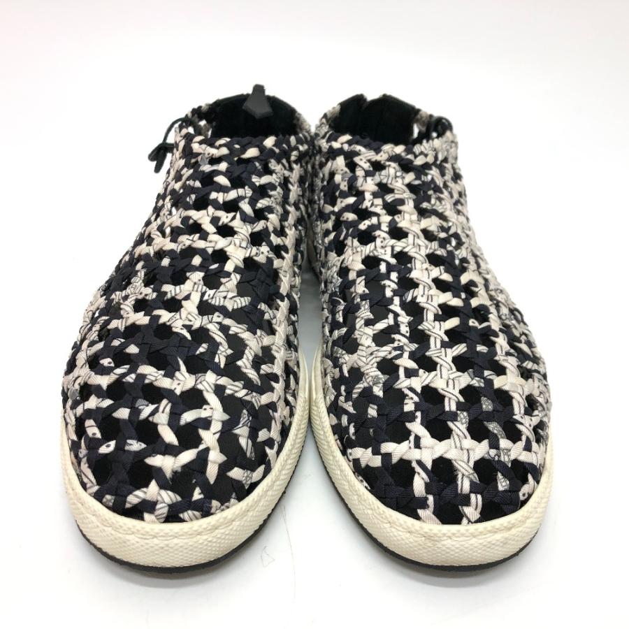 エルメス HERMES イリコ スニーカー 靴 キャンバス レディース