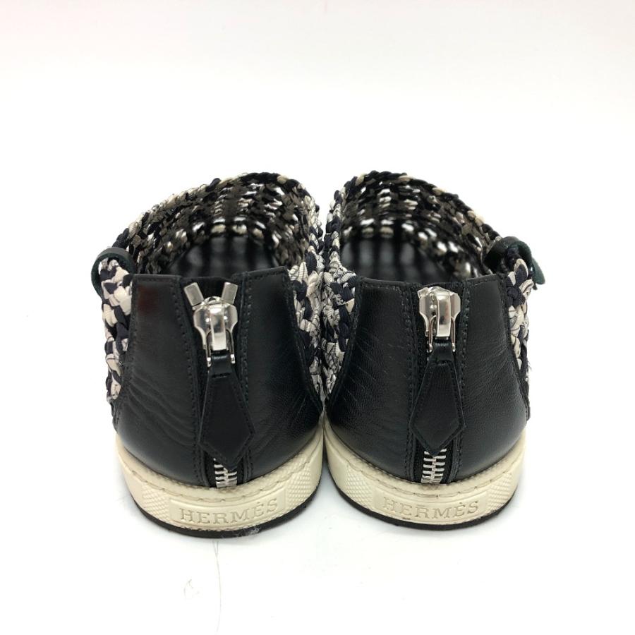 HERMES（エルメス） 美品 スリッポン メッシュ スニーカー