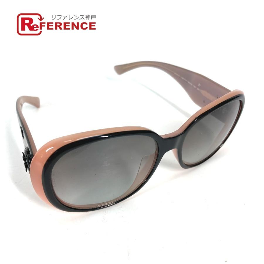 美品 CHANEL シャネル 5113-A カメリア めがね メガネ アイウェア 眼鏡 サングラス ブラック レディース.【中古】 | CHANEL