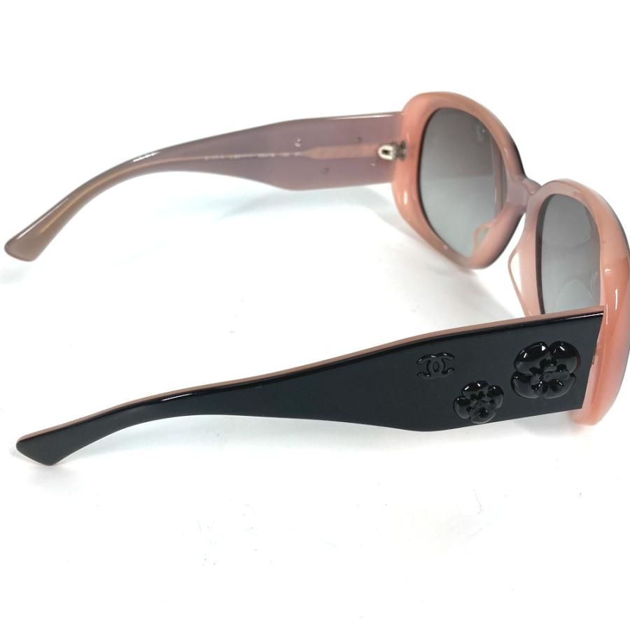 美品 CHANEL シャネル 5113-A カメリア めがね メガネ アイウェア 眼鏡 サングラス ブラック レディース.【中古】 | CHANEL | 02