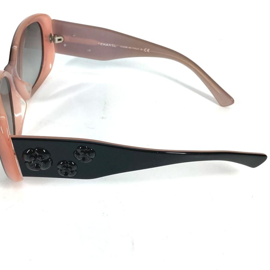 美品 CHANEL シャネル 5113-A カメリア めがね メガネ アイウェア 眼鏡 サングラス ブラック レディース.【中古】 | CHANEL | 03