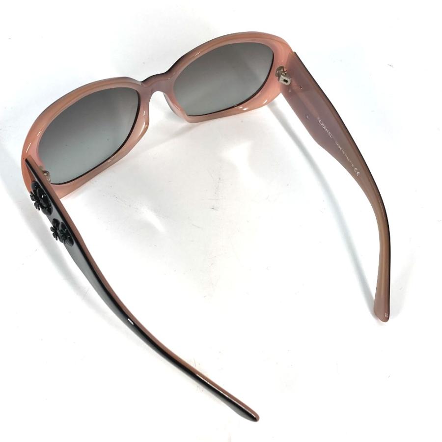 美品 CHANEL シャネル 5113-A カメリア めがね メガネ アイウェア 眼鏡 サングラス ブラック レディース.【中古】 | CHANEL | 04