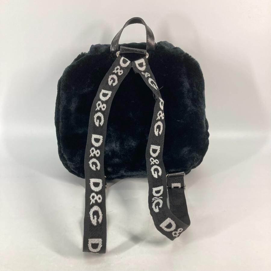【美品】DOLCE&GABBAN ドルチェ&ガッバーナ リュック テープ ロゴ DOLCE&GABBANA ドルチェアンドガッバーナ D＆G ロゴ バックパック