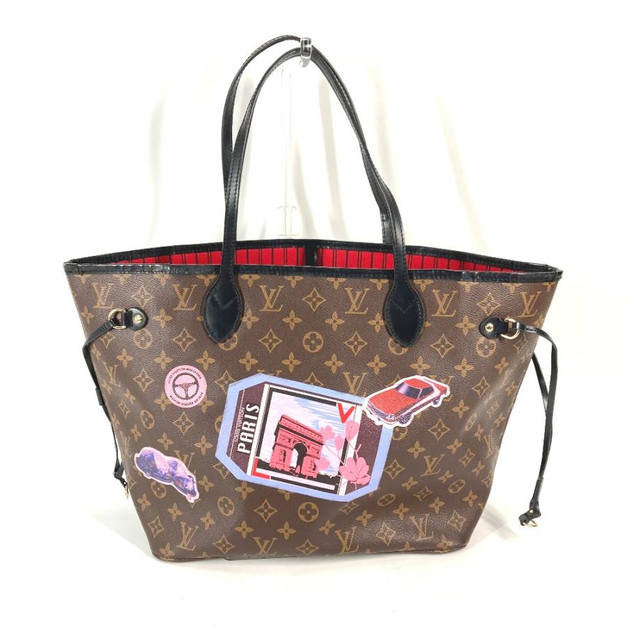 LOUIS VUITTON ルイヴィトン M42844 ネヴァーフルMM トートバッグ カバン 肩掛け マイモノグラムワールドツアー ショルダーバッグ【中古】 | LOUIS VUITTON | 01