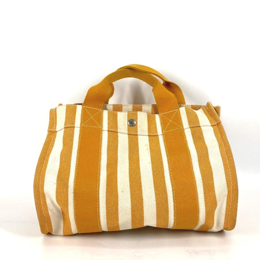 HERMES（エルメス） カンヌPM ストライプ トートバッグ カバン ポーチ 