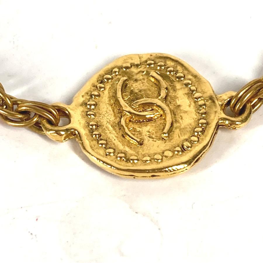 CHANEL シャネル CC ココマーク コイン ロングネックレス チェーン アクセサリー ヴィンテージ ネックレス ゴールド レディース【中古】 | CHANEL | 05