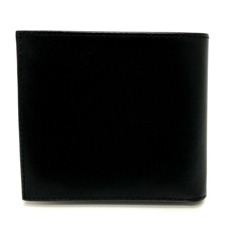 未使用 Dunhill ダンヒル ロゴ 財布 2つ折り財布 札入れ 2つ折り財布 ブラック メンズ【中古】 | dunhill | 01