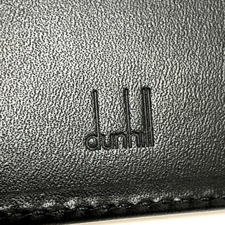 未使用 Dunhill ダンヒル ロゴ 財布 2つ折り財布 札入れ 2つ折り財布 ブラック メンズ【中古】 | dunhill | 06
