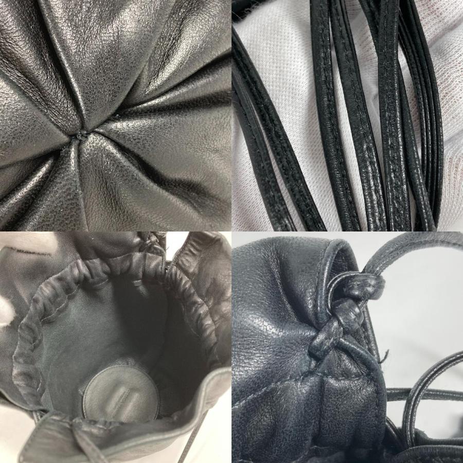 BOTTEGA VENETA ボッテガヴェネタ 巾着 ポシェット 斜め掛け カバン  