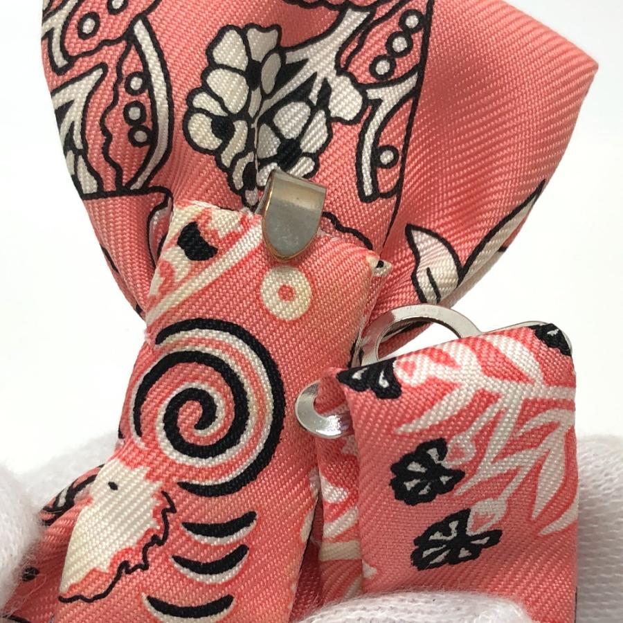 HERMES エルメス ヌーパピヨン アクセサリー リボン りぼん 蝶ネクタイ ピンク メンズ【中古】 | HERMES | 03