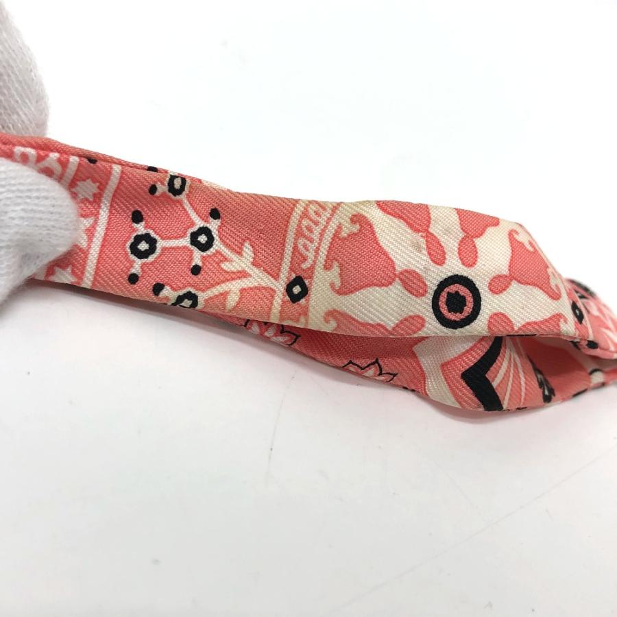 HERMES エルメス ヌーパピヨン アクセサリー リボン りぼん 蝶ネクタイ ピンク メンズ【中古】 | HERMES | 05