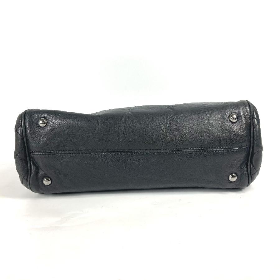 CHANEL シャネル CC ココマーク Wチェーン 肩掛け カバン ショルダーバッグ ブラック レディース【中古】 | CHANEL | 04