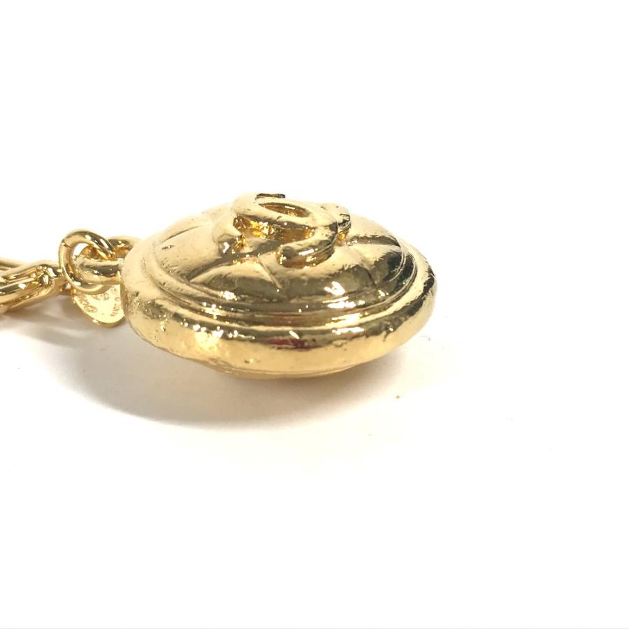 CHANEL シャネル CC ココマーク バッグチャーム マトラッセ キルティング ヴィンテージ チェーン キーホルダー ゴールド【中古】 | CHANEL | 05