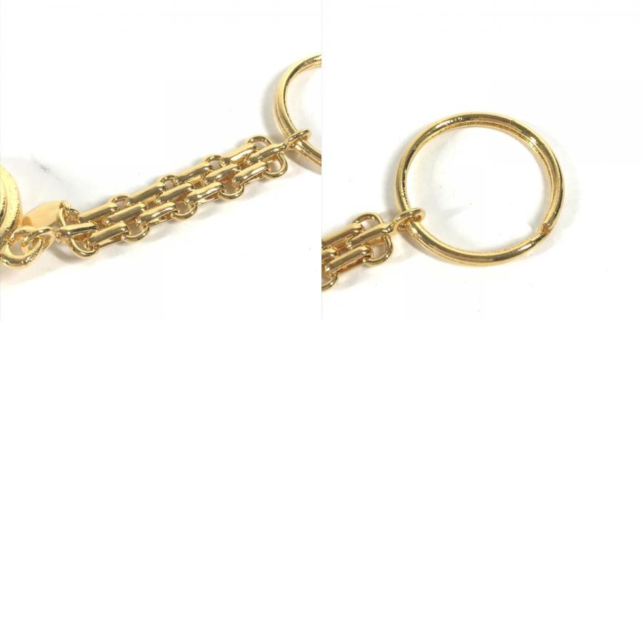CHANEL シャネル CC ココマーク バッグチャーム マトラッセ キルティング ヴィンテージ チェーン キーホルダー ゴールド【中古】 | CHANEL | 09