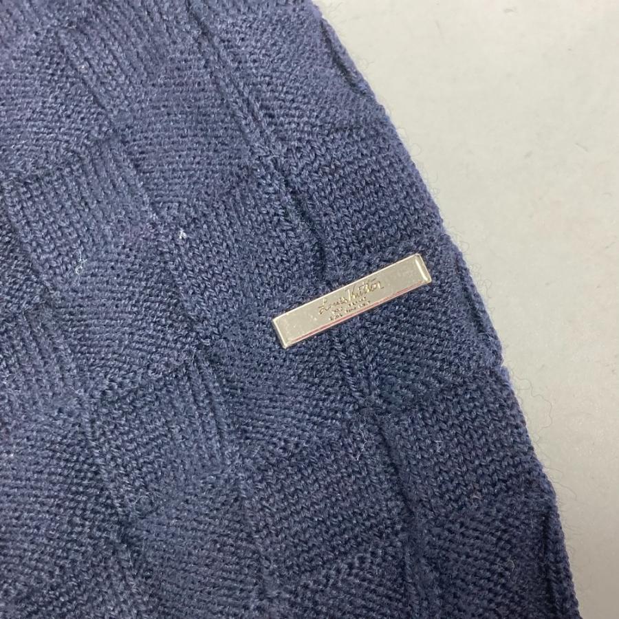 LOUIS VUITTON ルイヴィトン 長袖 トップス アパレル ダミエ セーター ネイビー メンズ【中古】 | LOUIS VUITTON | 06