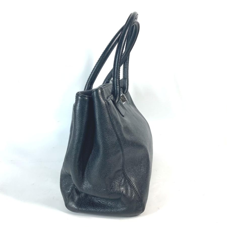 CHANEL シャネル エグゼグティブトート 2.55金具 ショルダーバッグ 肩掛け カバン トートバッグ ブラック レディース【中古】 | CHANEL | 02