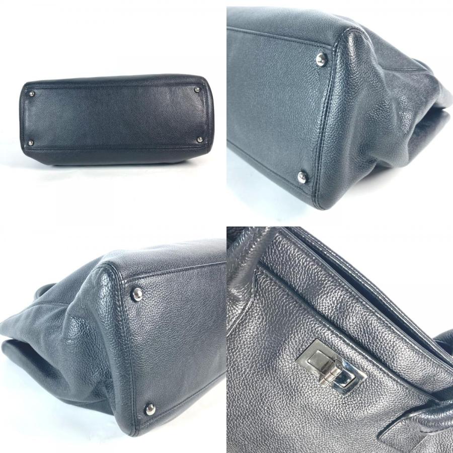 CHANEL シャネル エグゼグティブトート 2.55金具 ショルダーバッグ 肩掛け カバン トートバッグ ブラック レディース【中古】 | CHANEL | 07
