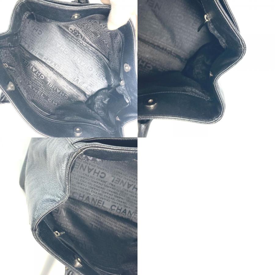 CHANEL シャネル エグゼグティブトート 2.55金具 ショルダーバッグ 肩掛け カバン トートバッグ ブラック レディース【中古】 | CHANEL | 09