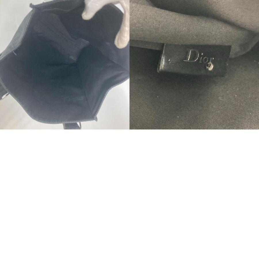 Dior ディオール 縦型 総ロゴ カバン ショルダーバッグ カバン トートバッグ ブラック レディース【中古】 |  | 09
