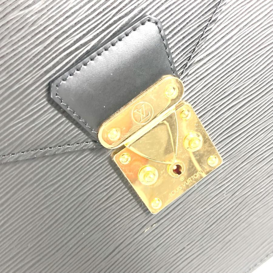 LOUIS VUITTON ルイヴィトン M54412 セルヴィエット アンバサダー 書類カバン ハンドバッグ カバン エピ ビジネスバッグ ノワール 【中古】 | LOUIS VUITTON | 05