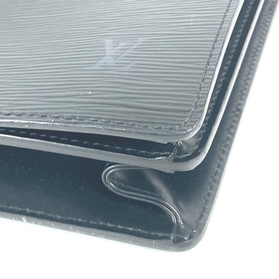 LOUIS VUITTON ルイヴィトン M54412 セルヴィエット アンバサダー 書類カバン ハンドバッグ カバン エピ ビジネスバッグ ノワール 【中古】 | LOUIS VUITTON | 07