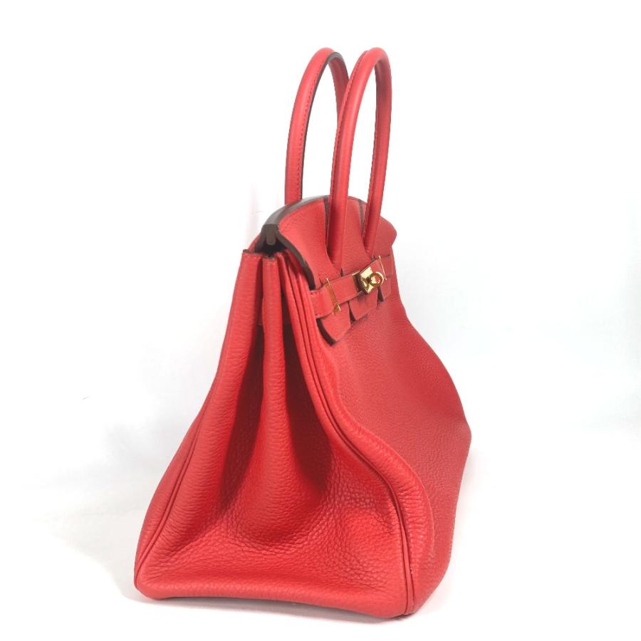 美品 HERMES エルメス バーキン35 カバン トートバッグ ハンドバッグ トマト レッド レディース【中古】 | HERMES | 02