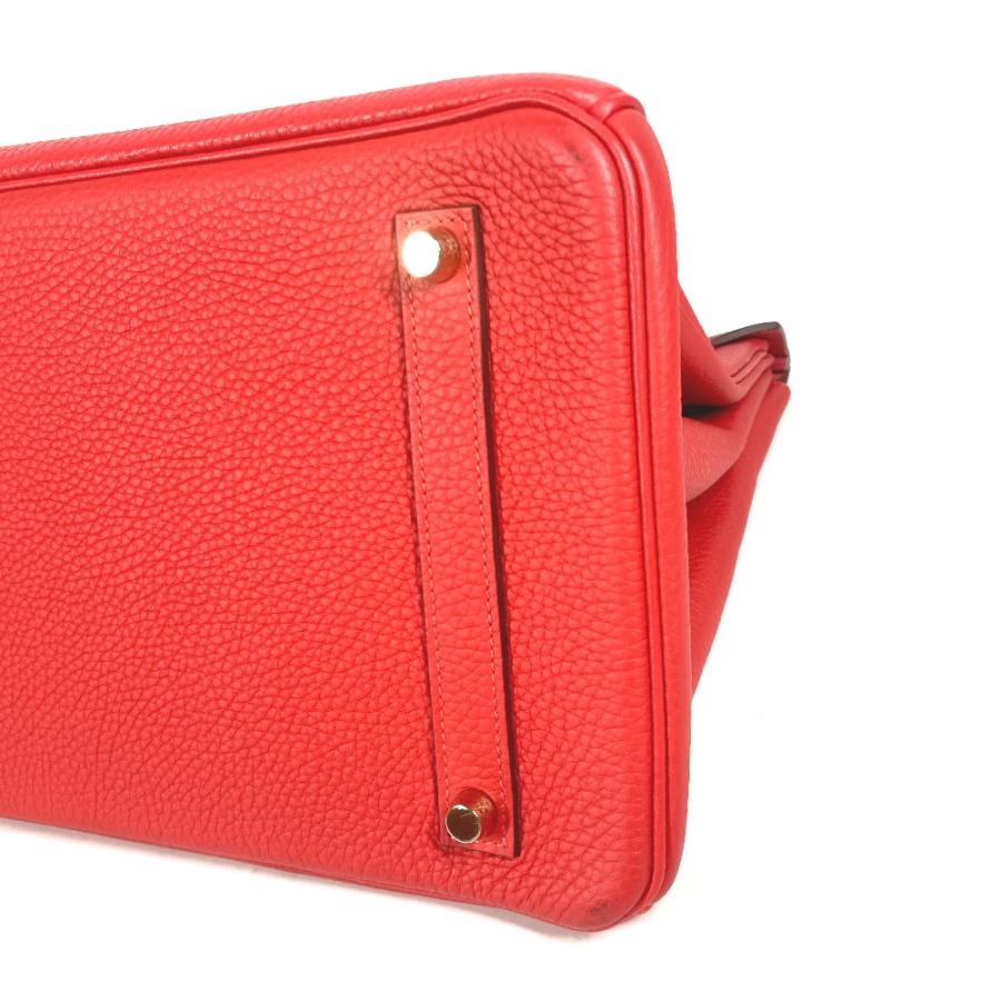 美品 HERMES エルメス バーキン35 カバン トートバッグ ハンドバッグ トマト レッド レディース【中古】 | HERMES | 04