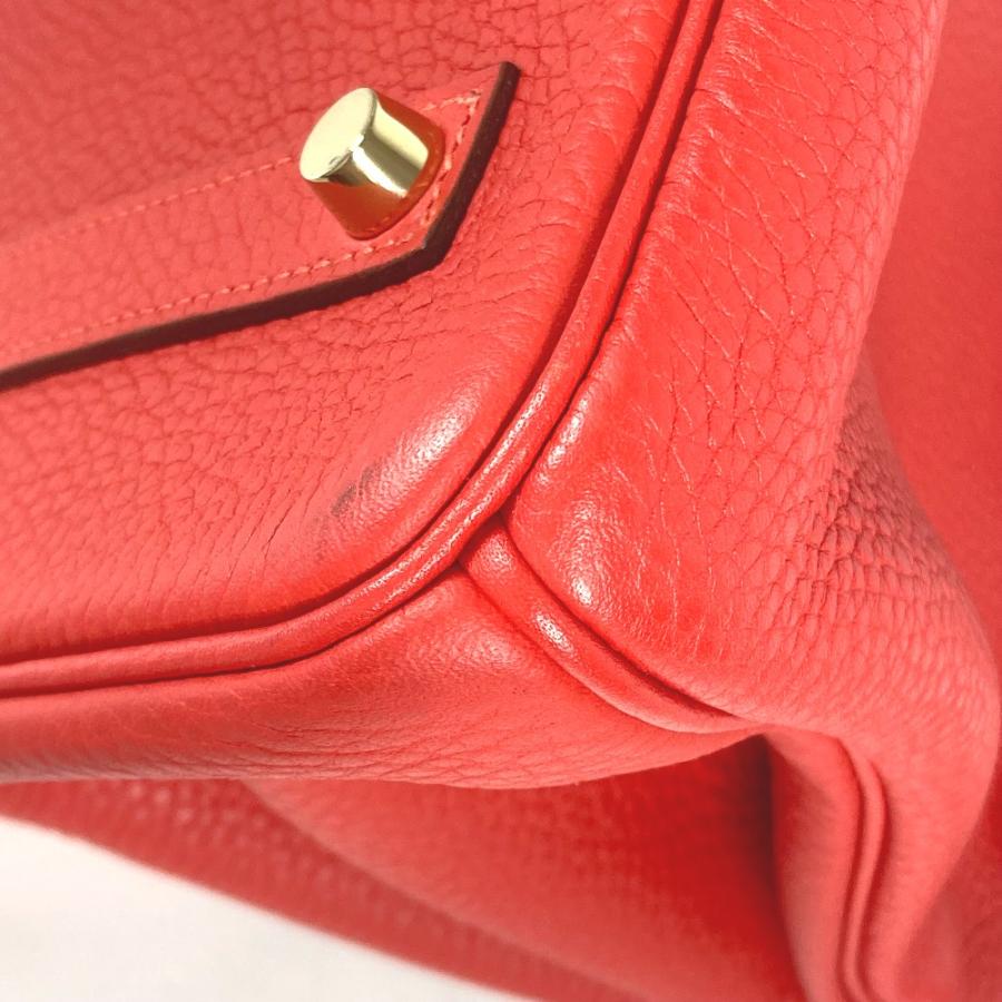 美品 HERMES エルメス バーキン35 カバン トートバッグ ハンドバッグ トマト レッド レディース【中古】 | HERMES | 06