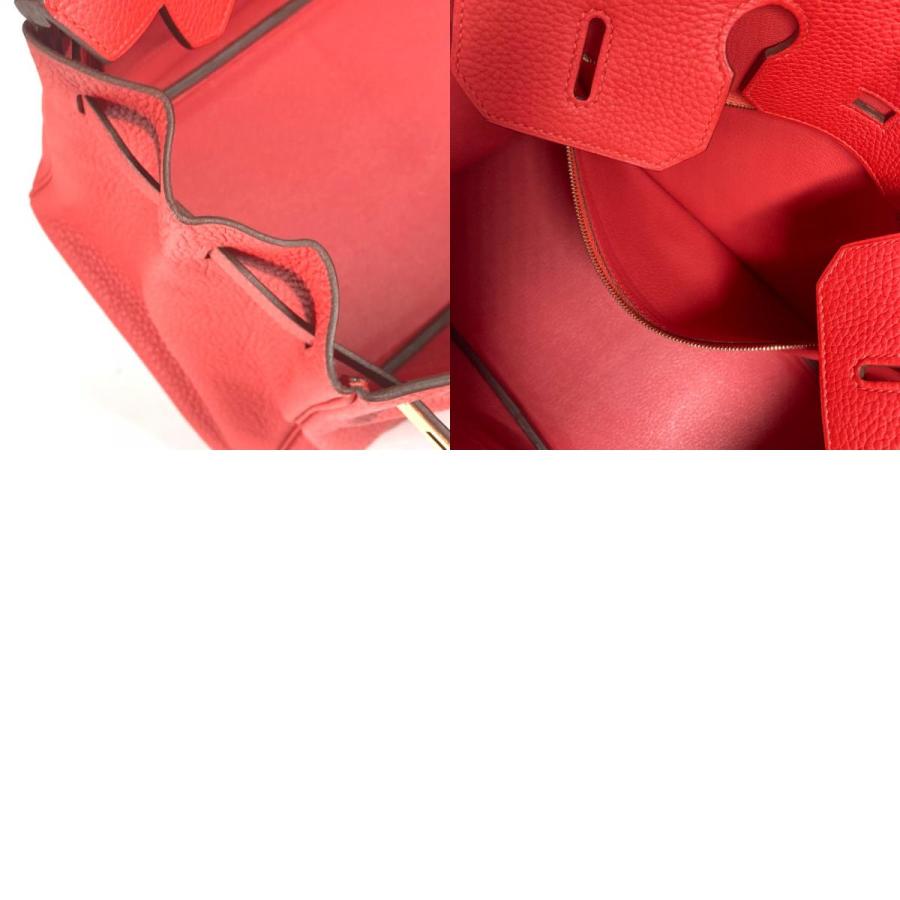 美品 HERMES エルメス バーキン35 カバン トートバッグ ハンドバッグ トマト レッド レディース【中古】 | HERMES | 09