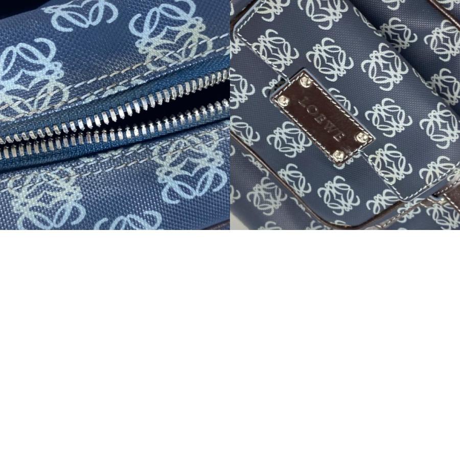 LOEWE ロエベ アナグラム ロゴ ポーチ付き ミニボストンバッグ ハンドバッグ ショルダーバッグ 肩掛け ボストンバッグ【中古】 | LOEWE | 09