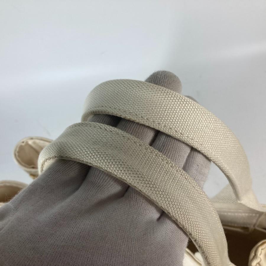 PRADA プラダ BN1877 カナパ CANAPA ハンドバッグ カバン ロゴプレート トートバッグ アイボリー レディース【中古】 | PRADA | 04