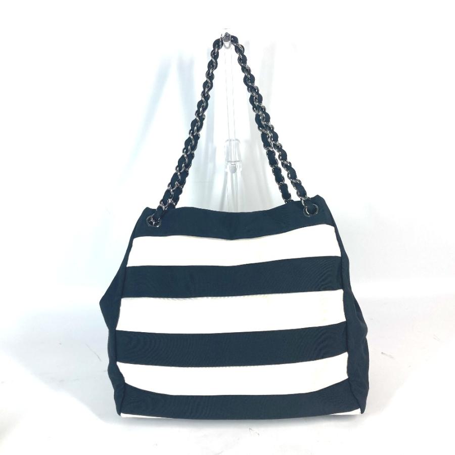 CHANEL（シャネル） 2.55金具 ボーダー チェーンバッグ カバン 肩掛け 