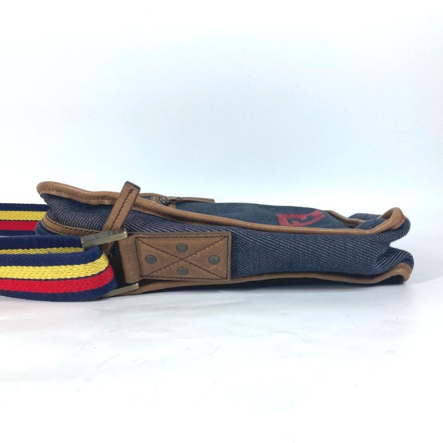 FENDI フェンディ ロゴ 斜め掛け カバン ショルダーバッグ ブルー レディース【中古】 | FENDI | 02