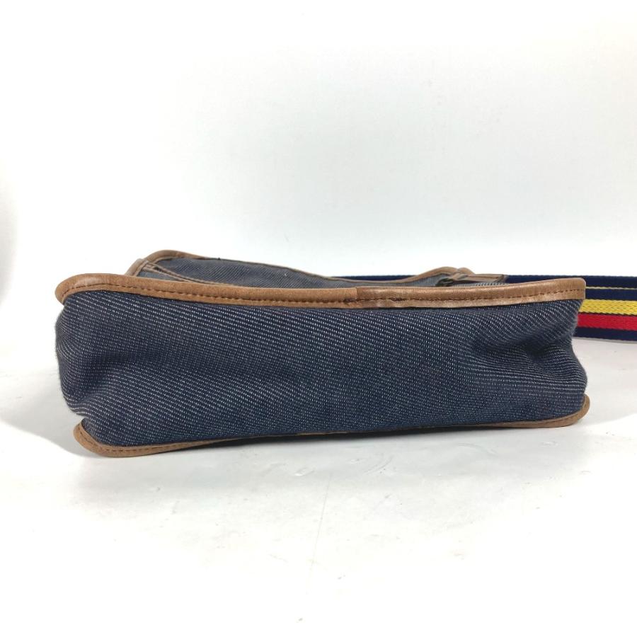 FENDI フェンディ ロゴ 斜め掛け カバン ショルダーバッグ ブルー レディース【中古】 | FENDI | 04