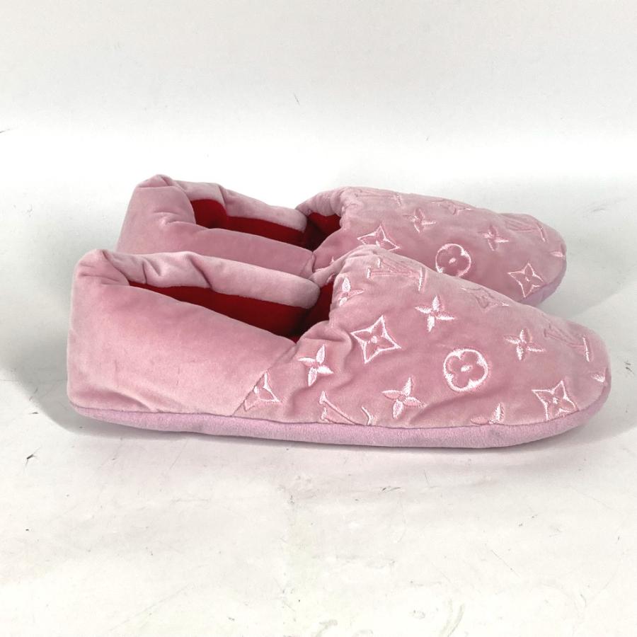 新品同様 LOUIS VUITTON ルイヴィトン ルームシューズ モノグラム 靴 シューズ ドリーミーライン スリッパ ピンク レディース【中古】 | LOUIS VUITTON | 03