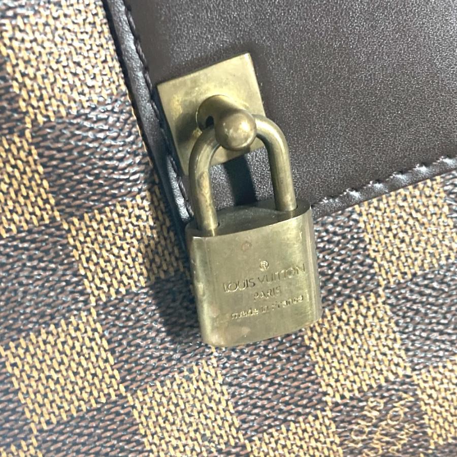 LOUIS VUITTON ルイヴィトン N41165 グリニッジPM ボストンバッグ カバン トートバッグ ダミエ ハンドバッグ エベヌ 【中古】
