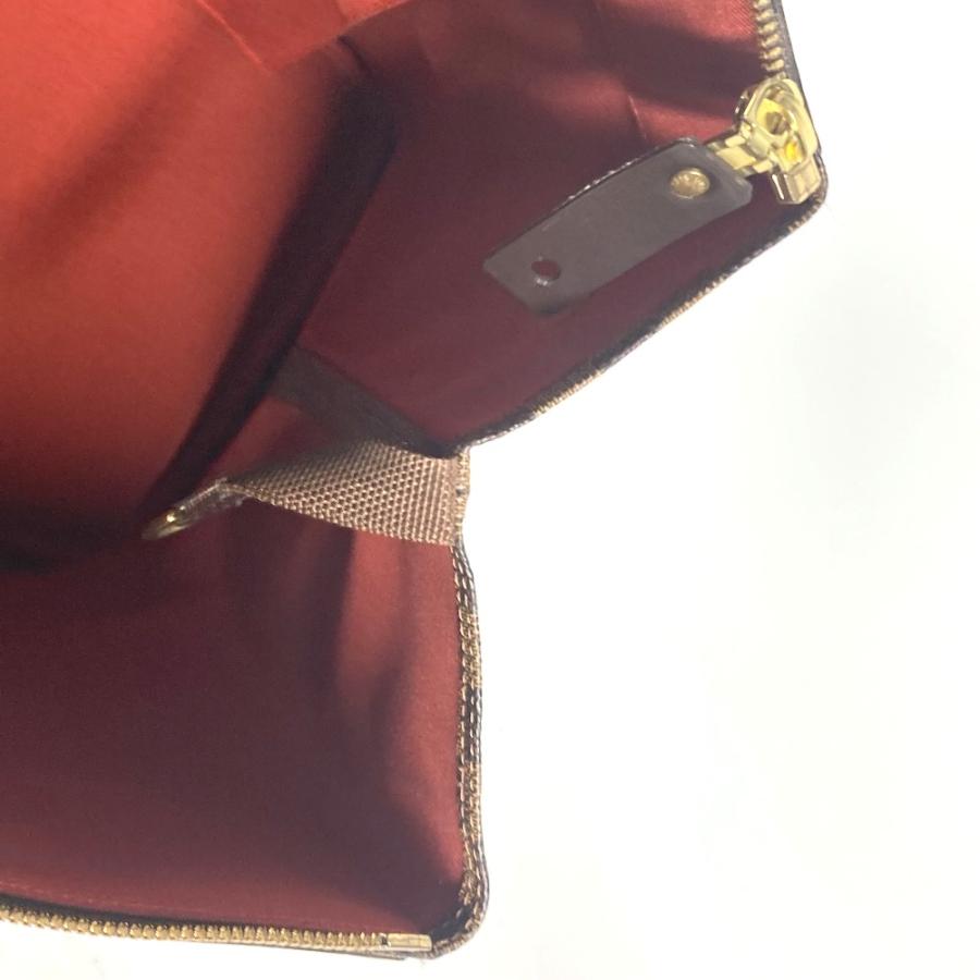 LOUIS VUITTON ルイヴィトン N41165 グリニッジPM ボストンバッグ カバン トートバッグ ダミエ ハンドバッグ エベヌ 【中古】