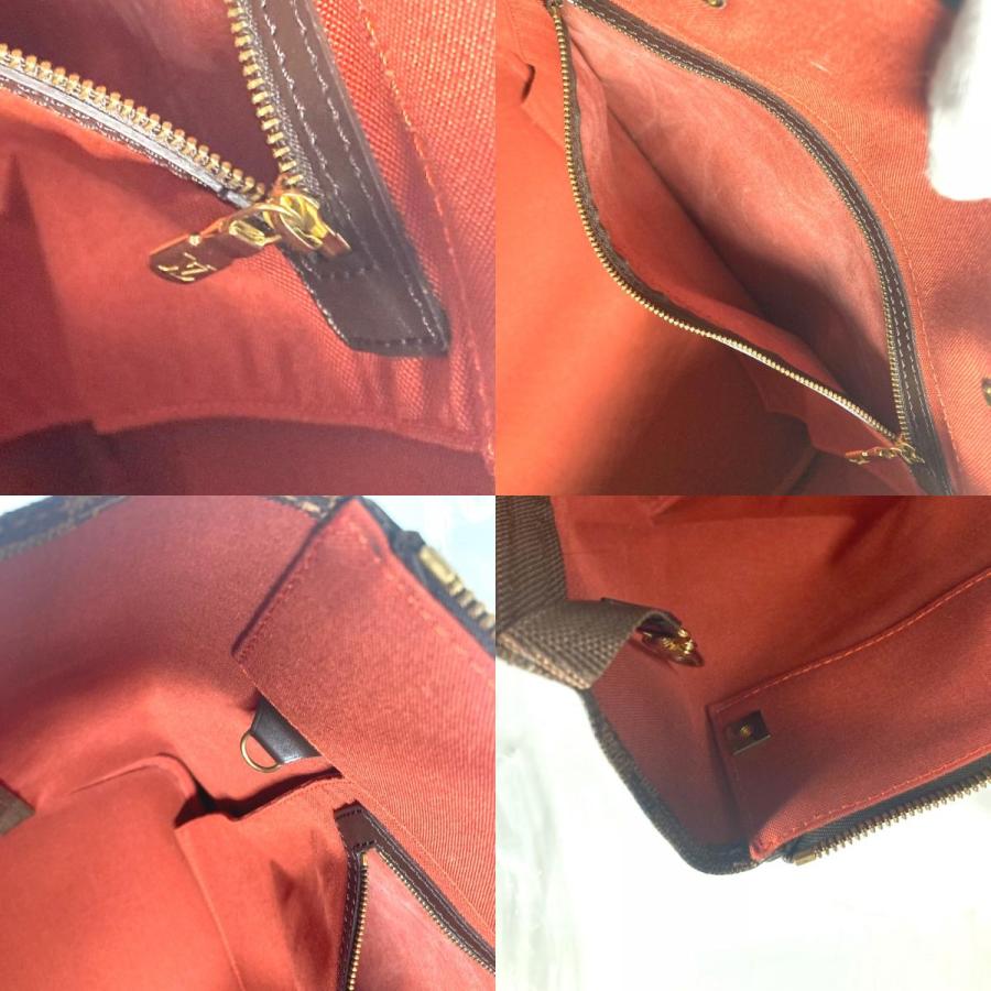 LOUIS VUITTON ルイヴィトン N41165 グリニッジPM ボストンバッグ カバン トートバッグ ダミエ ハンドバッグ エベヌ 【中古】