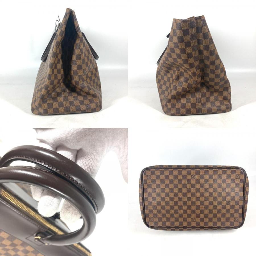 LOUIS VUITTON ルイヴィトン N41165 グリニッジPM ボストンバッグ カバン トートバッグ ダミエ ハンドバッグ エベヌ 【中古】