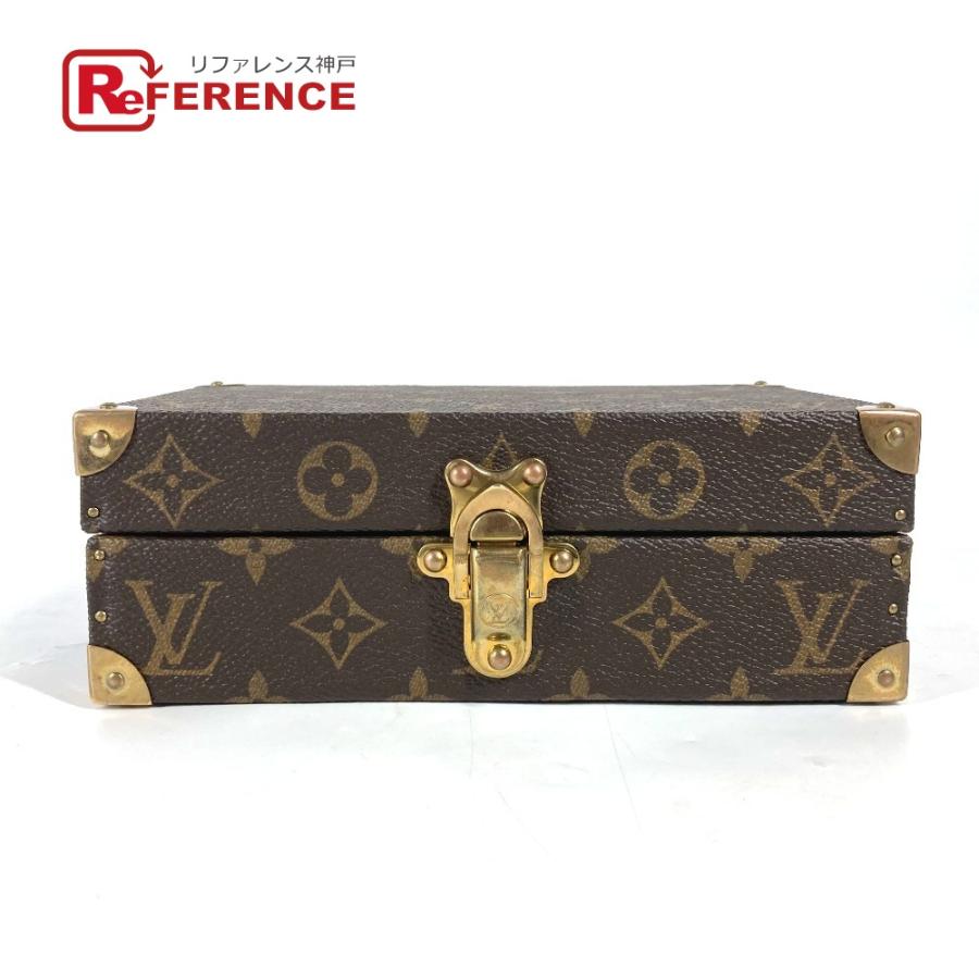 LOUIS VUITTON ルイヴィトン コフレドミノセット ドミノ インテリア ゲーム おもちゃ モノグラム 雑貨 ブラウン キッズ【中古】 | LOUIS VUITTON