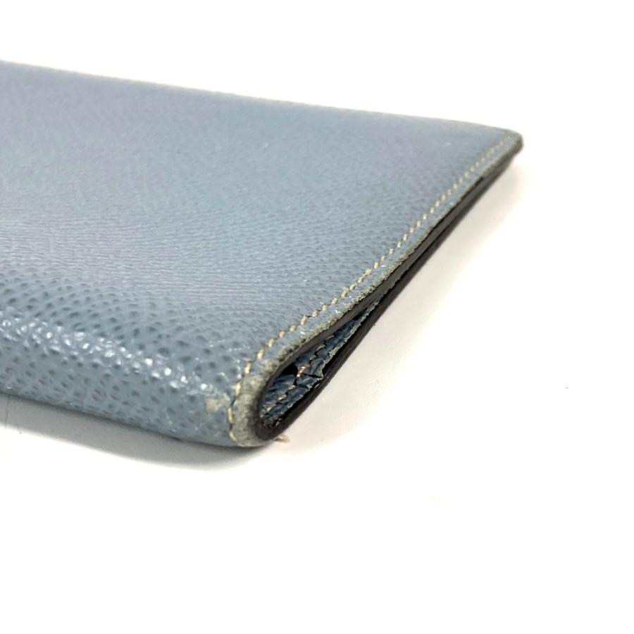 HERMES エルメス アジェンダ ヴィジョン システム手帳 ステーショナリー 手帳カバー ブルー レディース【中古】の画像