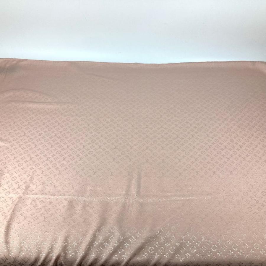 LOUIS VUITTON ルイヴィトン M77370 ショール・エバーモア 大判 ストール  モノグラム ショール ローズプードル ピンク レディース【中古】 | LOUIS VUITTON | 02