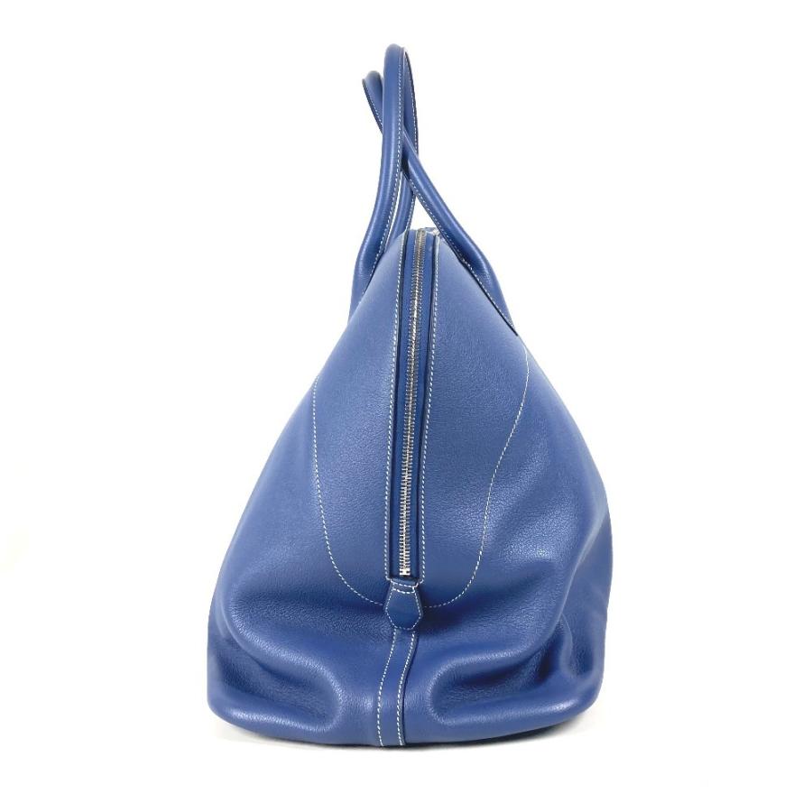 未使用 HERMES エルメス ボリード リラックス 45 トートバッグ ボストンバッグ ショルダーバッグ  ハンドバッグ ブルーライトン【中古】 | HERMES | 03